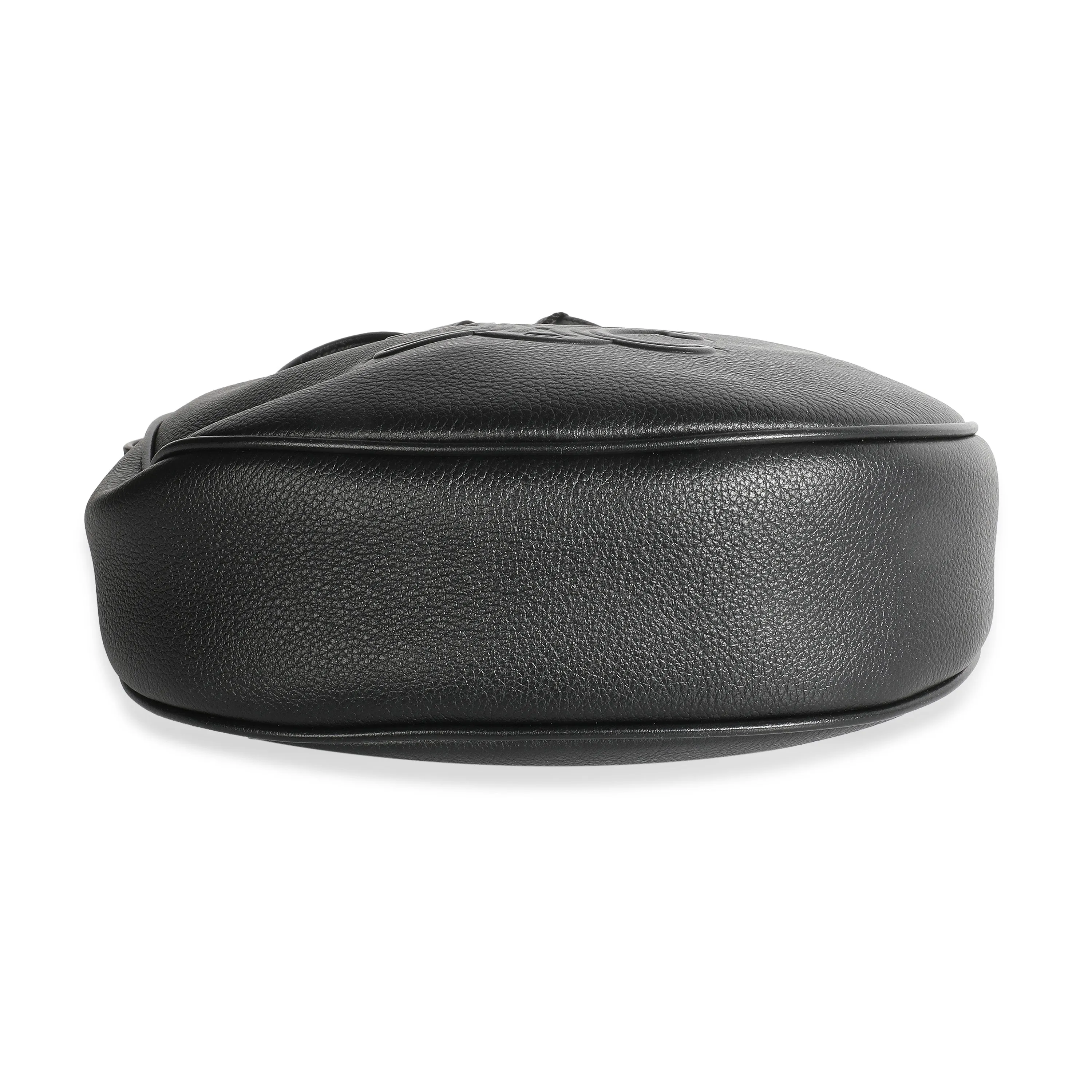 Black Supple Calfskin Triomphe Small Heloise