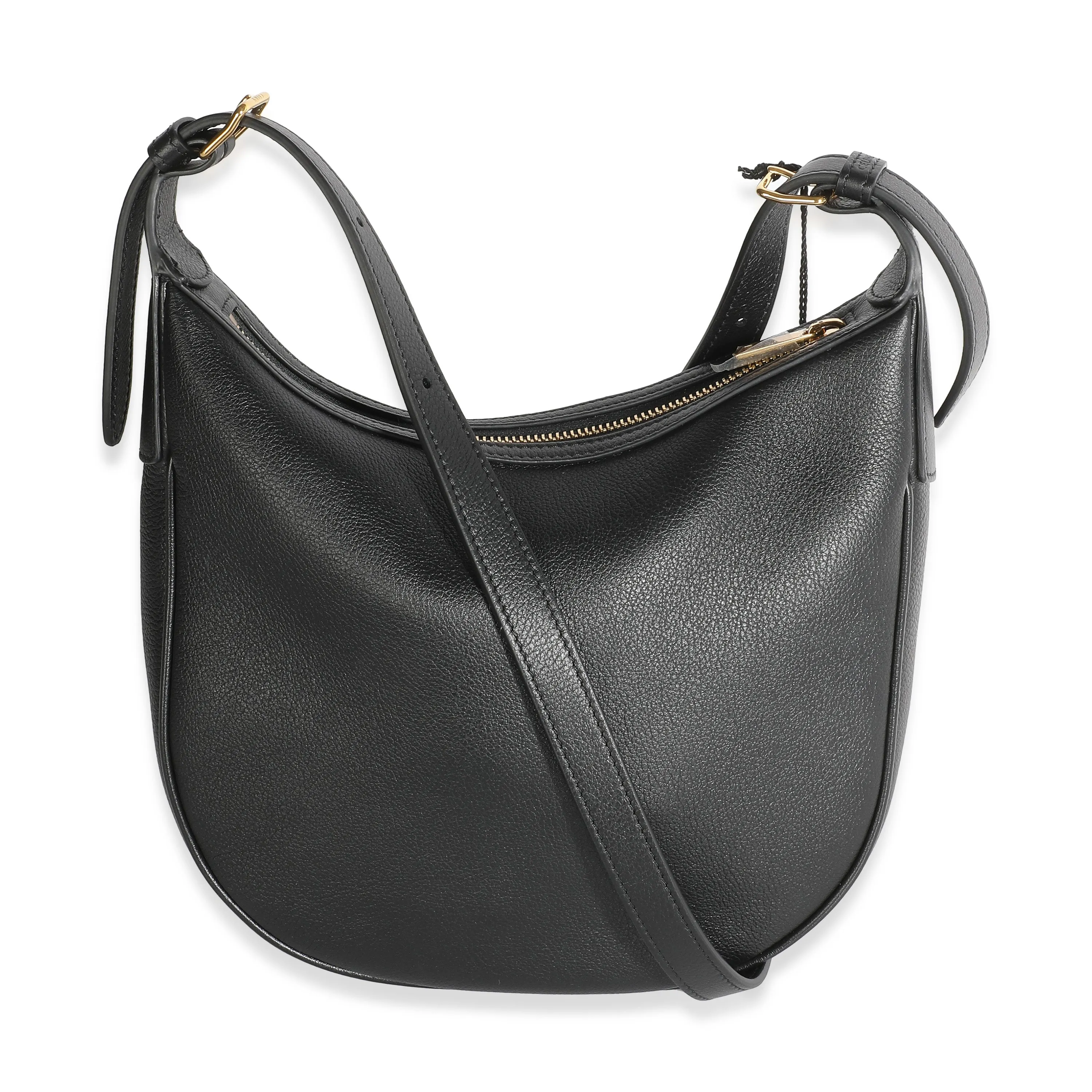 Black Supple Calfskin Triomphe Small Heloise