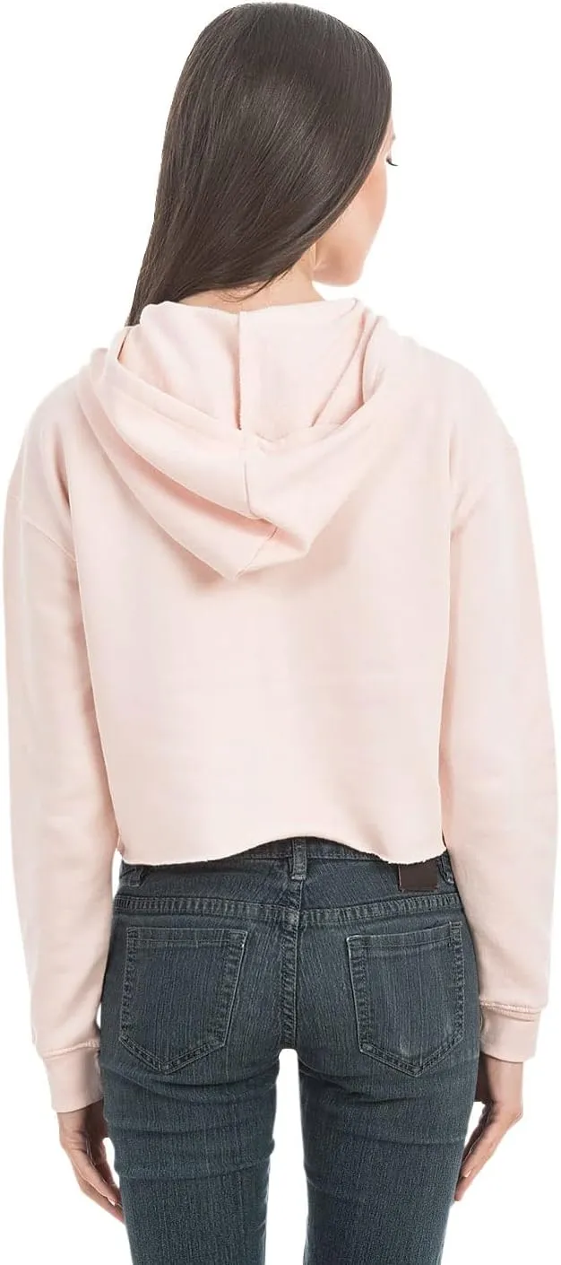 Disney - Lilo & Stitch - Stitch's A Pastel Cutie - Women's Cropped Pullover Hoodie