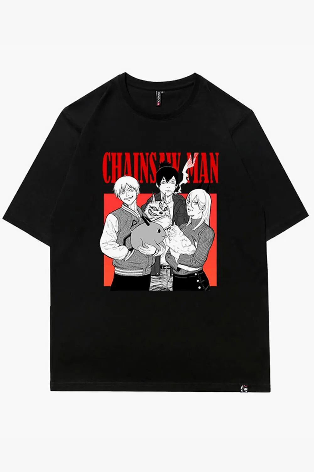 Hayakawa Family T-Shirt Chainsaw Man Trio
