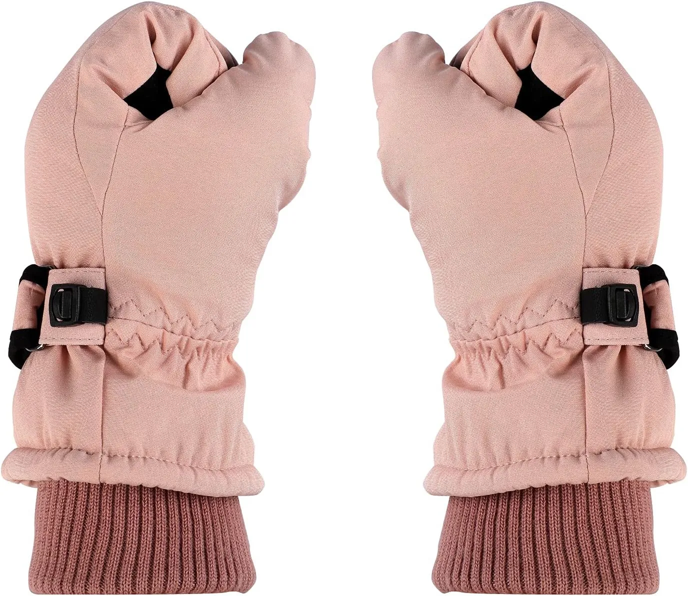 IPENNY Waterproof Windproof Women's Ski Gloves Winter Warm Touchscreen Snow Gloves Anti-Slip Adjustable Skiing Mittens Cold Weather Handwear Mitt for Outdoor Sports Snowboarding