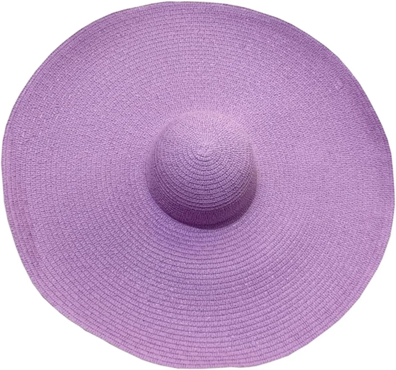 Oversized Sun Straw Hat for Women, UPF 50  Floppy Wide Brim Summer Hat, Foldable Packable Roll up Beach Cap