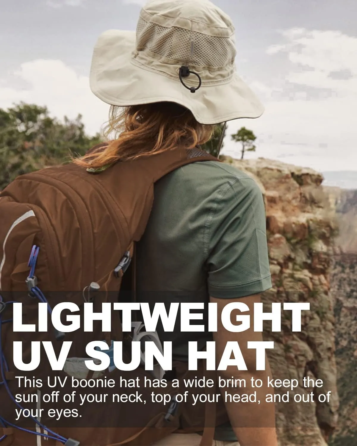Zylioo XXL Oversize UV Fishing Sun Hat for Big Heads,XL Quick Dry Boonie Hats,Large Cooling Safari Hats with Strap