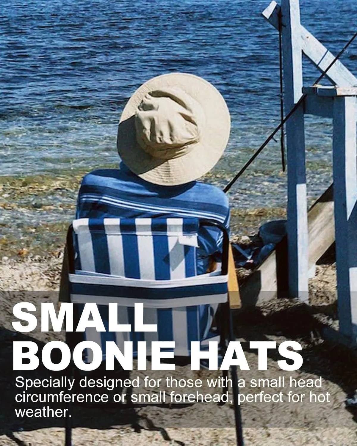 Zylioo XXL Oversize UV Fishing Sun Hat for Big Heads,XL Quick Dry Boonie Hats,Large Cooling Safari Hats with Strap