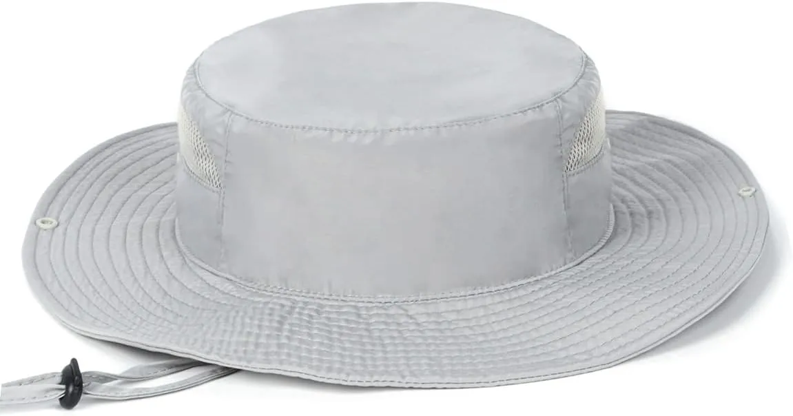 Zylioo XXL Oversize UV Fishing Sun Hat for Big Heads,XL Quick Dry Boonie Hats,Large Cooling Safari Hats with Strap